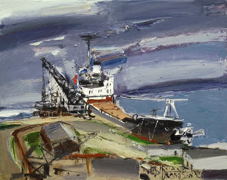 Кораблик.  Х/м,  50х60,  2014.