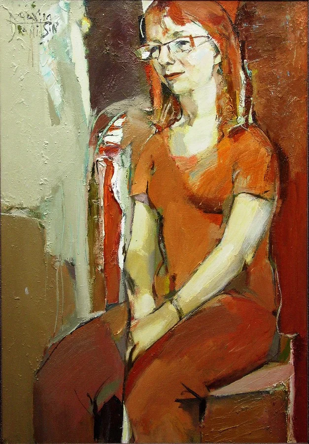 Туя. Х/м,  95х70,  2006.