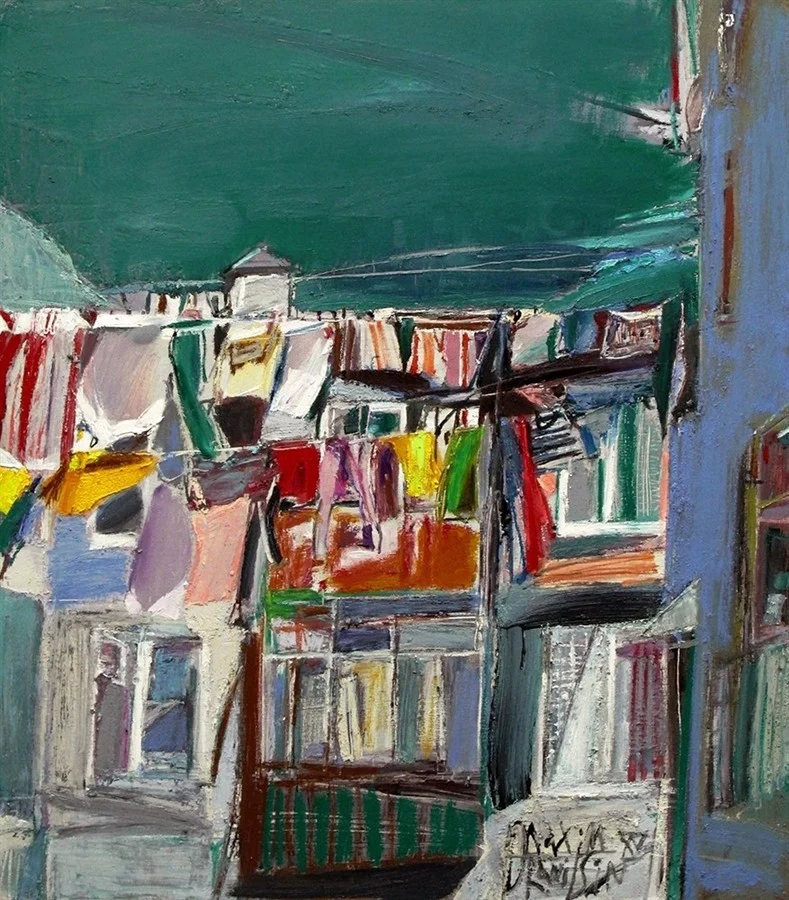 В каждом доме. Х/м, 80х70, 2015.