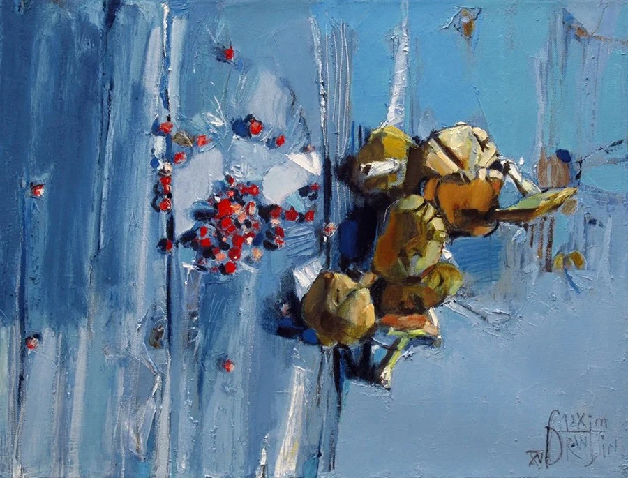 Сердце лета. Х/м, 80х105, 2015.